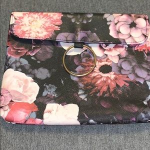 Large floral make up bag